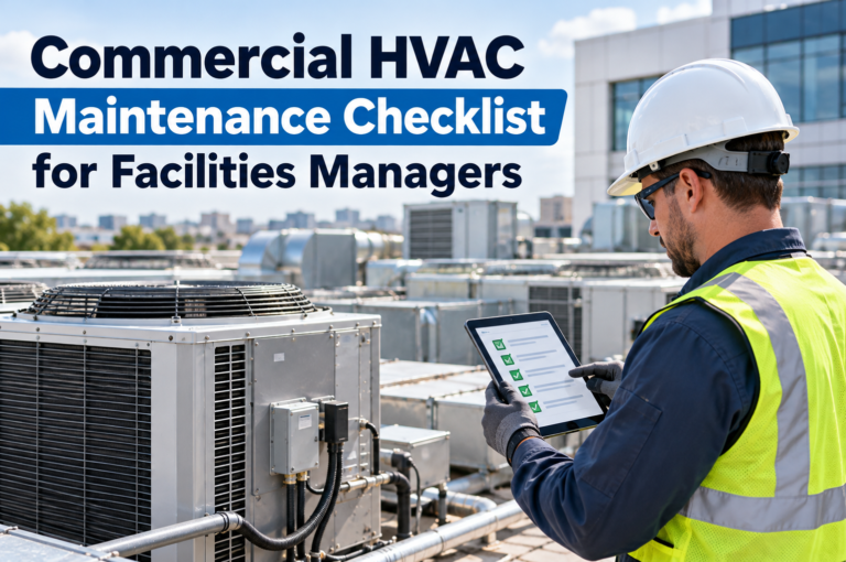 Commercial HVAC Maintenance Checklist for Facilities Managers